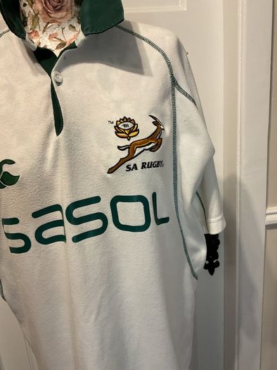 South Africa retro ruby jersey Canterbury size large