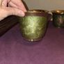 Set of 4 Cloisonne Brass Planters Image 8