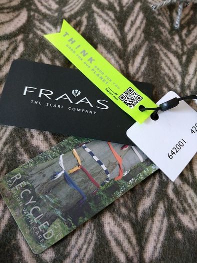 Fraas recycled scarf