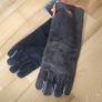 BBQ Grill Leather Gloves and Brushes Mustang - Gloves have discoloration Image 6