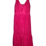 Black Milk Mew sheer maxi dress hot pink Image 3