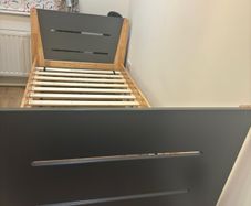 Part bunk bed without mattress- must go this week!