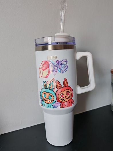 Labubu inspired Stanley style cups