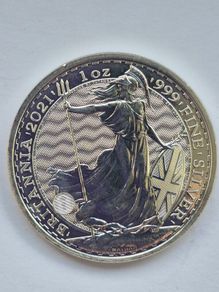 1 oz UK Britannia Silver Bullion Coins