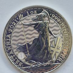 1 oz UK Britannia Silver Bullion Coins
