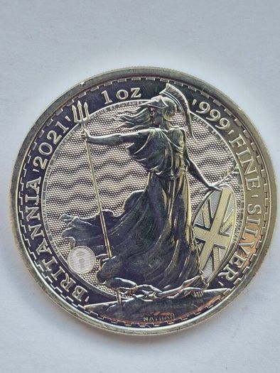 1 oz UK Britannia Silver Bullion Coins