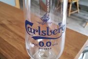 Carlsberg pint glass