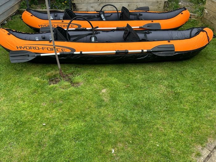 Two,double Hydroforce Ventura inflatable kayaks