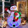 6 FT Snowman Inflatable Image 5