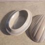 Trinket Jewelry Box Porcelain Clam Shell Decorative Image 2