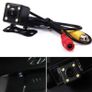 170 Degree Universal Reverse Waterproof Wide Lens 4 LED Car Rear View Camera Vehicle Parking Assistance Night Vision Parking Line Image 3
