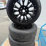 18 Gloss Black Alloy Wheels Ford Transit /Turneo Image 2