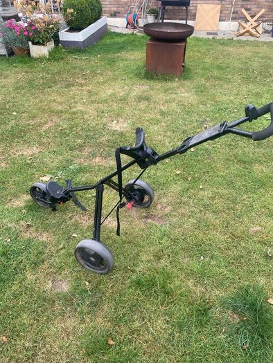 Masters golf push trolley