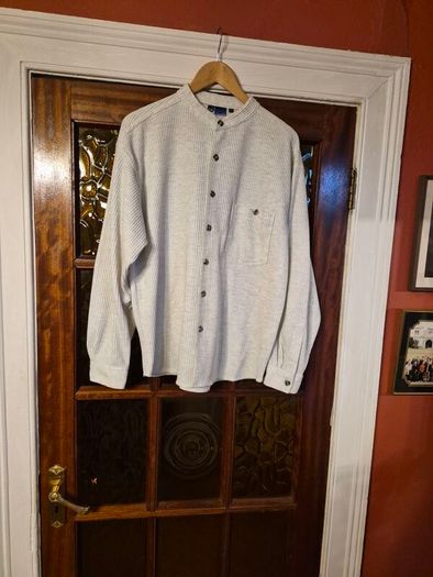 Fr Grandfather  Collar  Shirt