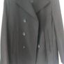 New STONES Men's Wool Pea Coat, Peacoat Size 40 Image 5