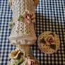 Capodimonte Italian porcelain lamp structure Image 7