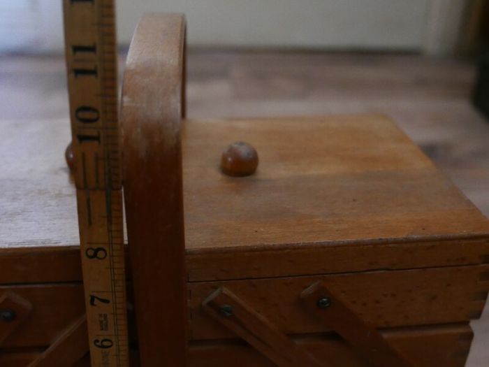 Vintage rustic wood box