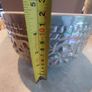 Vintage shiny style thai pattern embossed ceramic bowl Image 3