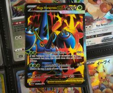 Mega Heracross EX ! Ultra Rare ! from Phantasmal Flames Set ! 2025 ! Pokemon Card !
