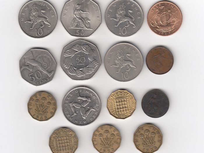 15 x Old Coins (No: 424)