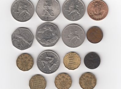 15 x Old Coins (No: 424)