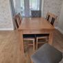 Extendable Dining table and chairs Image 2