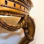 20th Century Giltwood Demilune Console Table with Shaped Marble Top Image 2