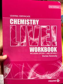 Chemistry Live, 2n Ed workbook - new