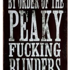 Peaky Blinders : Metal Sign