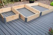 Large Raised bed planter pallet collars