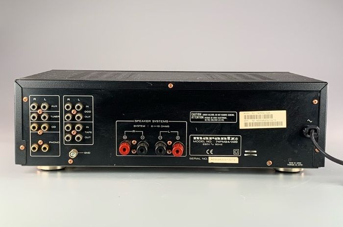 Marantz Integrated Stereo Amplifier Pm-34 (no Power)