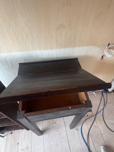 1960 Vintage Book case and Table