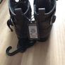 BRAND NEW with tags, Metallic Silver Flat Ankle Boots Image 4
