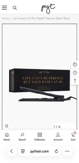 Professional Hair straightener PYT Hair
