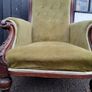 Victorian Mahogany Armchair Image 5