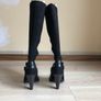 Long heeled suede boots, size 36 EU/4 UK Image 3