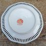 2 Fancy Painted Side Plates (used). Image 5