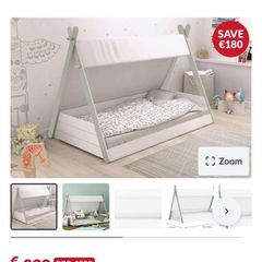 Single teepee bed from Harvey Norman