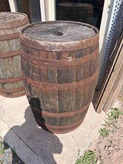 whiskey barrels