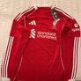 Liverpool Home Jersey Long Sleeve Medium Image 3