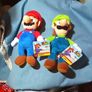 Super Mario And Luigi  9 Inch Plush Soft Toys Image 3