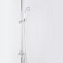 Victorian thermostatic rainfall shower chrome Image 8