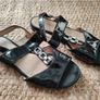 Sioux Black Sandals  Size 5 Image 2