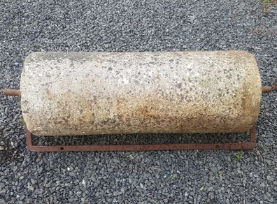 Antique handcut Limestone roller.