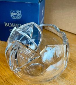 Bohemia Crystal Bowl, 20cm, Boxed