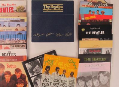 Beatles singles collection boxset