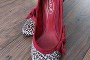 Schuh red shoes- uk7