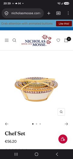 Nicholas Mosse Chef Set