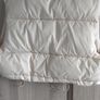 Puffer beige crop vest Image 2