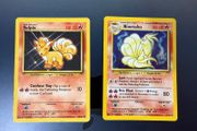 Pokemon - (2) Vulpix &amp; Ninetails (Holo)